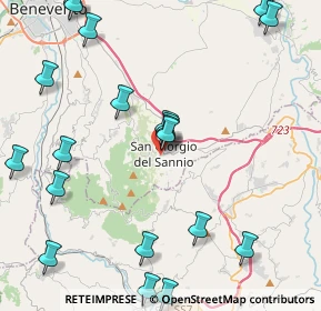 Mappa Via C. Bocchini, 82018 San Giorgio del Sannio BN, Italia (5.6925)