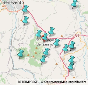 Mappa Via C. Bocchini, 82018 San Giorgio del Sannio BN, Italia (4.452)