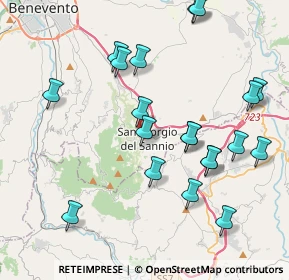 Mappa Via C. Bocchini, 82018 San Giorgio del Sannio BN, Italia (4.631)