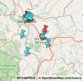 Mappa Via C. Bocchini, 82018 San Giorgio del Sannio BN, Italia (8.5445)