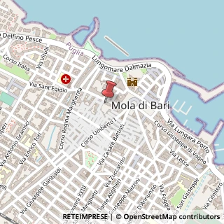 Mappa Via Van Westerhout, 27, 70042 Mola di Bari, Bari (Puglia)