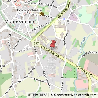 Mappa Via Benevento, 67, 82016 Montesarchio, Benevento (Campania)