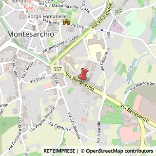 Mappa Via Benevento, 72, 82016 Montesarchio, Benevento (Campania)