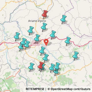 Mappa Zona industriale Valle Ufita, 83040 Frigento AV, Italia (9.214)