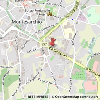 Mappa Via Benevento, 40, 82016 Montesarchio, Benevento (Campania)
