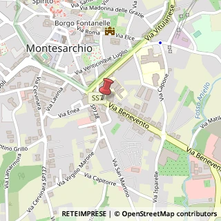 Mappa Via Benevento, 5, 82016 Montesarchio, Benevento (Campania)
