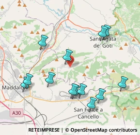 Mappa Via Ripa, 82015 Durazzano BN, Italia (4.61769)