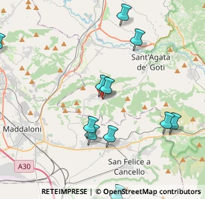 Mappa Via Ripa, 82015 Durazzano BN, Italia (5.45769)