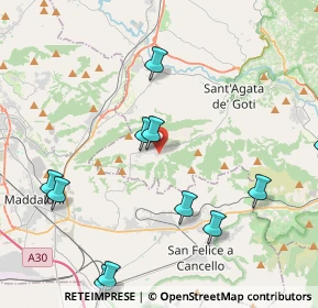 Mappa Via Ripa, 82015 Durazzano BN, Italia (5.83692)