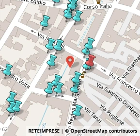 Mappa Via Sportelli, 70042 Mola di Bari BA, Italia (0.07143)
