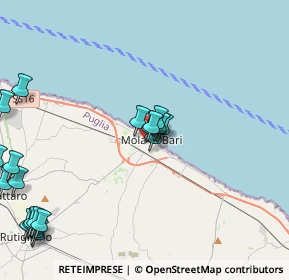 Mappa Via Sportelli, 70042 Mola di Bari BA, Italia (5.7995)