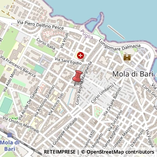 Mappa Via Alessandro Volta, 70042 Mola di Bari BA, Italia, 70042 Mola di Bari, Bari (Puglia)