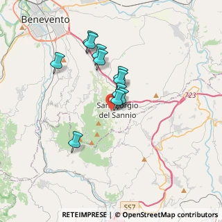 Mappa Via Chianarile, 82010 San Martino Sannita BN, Italia (3.02455)