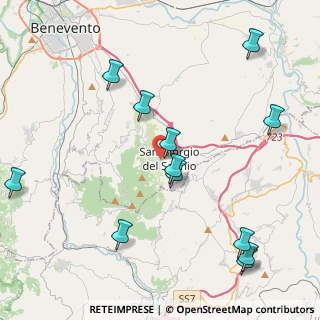 Mappa Via Chianarile, 82010 San Martino Sannita BN, Italia (5.29083)