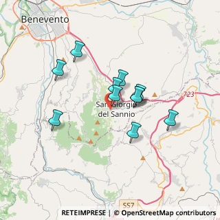 Mappa Via Chianarile, 82010 San Martino Sannita BN, Italia (2.96909)