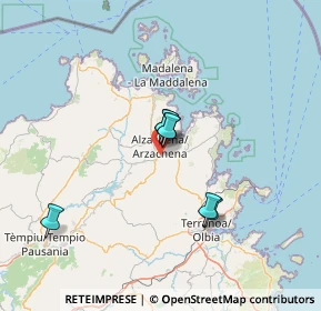 Mappa Via dell'Artigianato, 07021 Arzachena SS, Italia (47.00125)