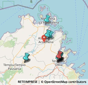 Mappa Localita O Lu Ciaccaru, 07021 Arzachena SS, Italia (15.54938)