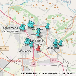 Mappa Via N. Macchiavelli, 81020 San Nicola La Strada CE, Italia (3.346)