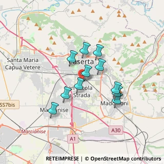 Mappa Via N. Macchiavelli, 81020 San Nicola La Strada CE, Italia (2.98818)