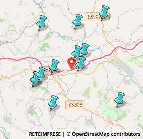 Mappa Via Pioppi ss 90KM, 83035 Grottaminarda AV, Italia (4.11667)