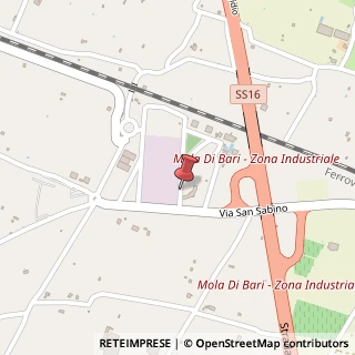 Mappa Via Antonio Locatelli, 15, 70042 Mola di Bari, Bari (Puglia)
