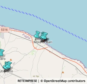 Mappa Via Casale, 70042 Mola di Bari BA, Italia (4.48)