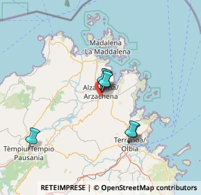 Mappa Via del Rimessaggio, 07021 Arzachena SS, Italia (46.9325)