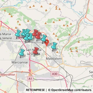 Mappa Via Amedeo Nazzari, 81100 Caserta CE, Italia (3.7475)