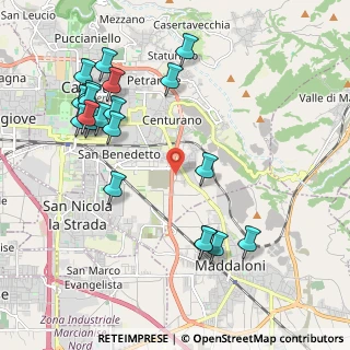 Mappa Via Amedeo Nazzari, 81100 Caserta CE, Italia (2.485)