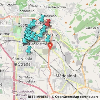 Mappa Via Amedeo Nazzari, 81100 Caserta CE, Italia (2.0825)