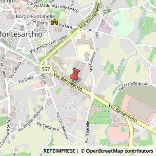 Mappa Via benevento 82/i, 82016 Montesarchio, Benevento (Campania)