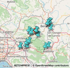 Mappa Via Cervinara, 82016 Montesarchio BN, Italia (11.6945)