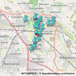 Mappa Via Alessandro Manzoni, 81100 Caserta CE, Italia (1.40421)