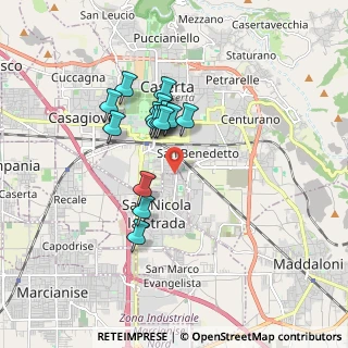 Mappa Via Alessandro Manzoni, 81100 Caserta CE, Italia (1.48133)