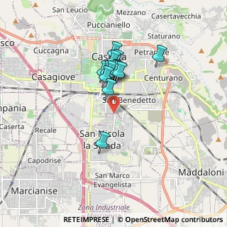 Mappa Via Alessandro Manzoni, 81020 Caserta CE, Italia (1.44214)