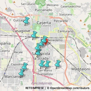 Mappa Via Alessandro Manzoni, 81100 Caserta CE, Italia (2.09455)
