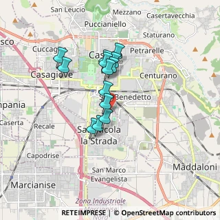 Mappa Via Alessandro Manzoni, 81100 Caserta CE, Italia (1.45385)