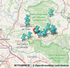 Mappa Via Roma, 82011 Airola BN, Italia (5.435)