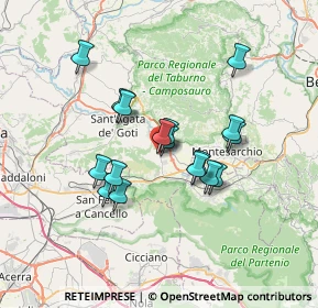 Mappa Piazza S. Carlo, 82011 Airola BN, Italia (6.02824)