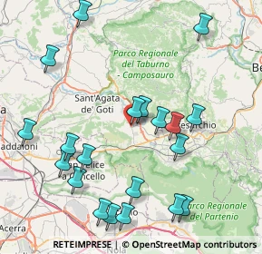 Mappa Piazza S. Carlo, 82011 Airola BN, Italia (9.8715)