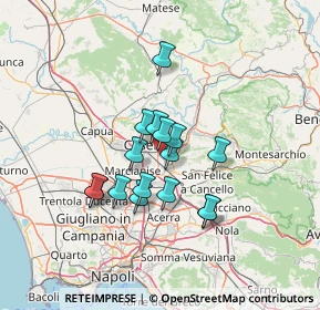 Mappa Via Appia, 81100 San Nicola La Strada CE, Italia (10.8575)