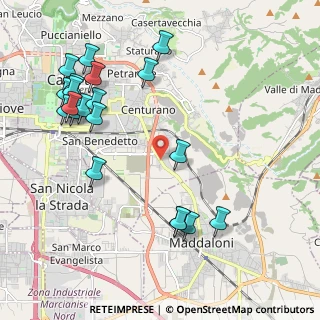 Mappa Via Claudio Coccia, 81100 Caserta CE, Italia (2.5975)