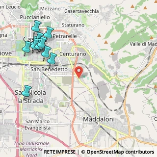 Mappa Via Claudio Coccia, 81100 Caserta CE, Italia (2.92667)