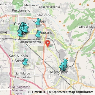 Mappa Via Appia, 81100 San Nicola La Strada CE, Italia (2.731)
