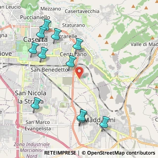 Mappa Via Claudio Coccia, 81100 Caserta CE, Italia (2.63182)