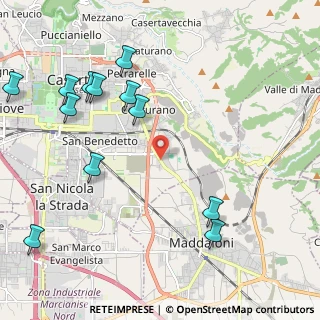 Mappa Via Claudio Coccia, 81100 Caserta CE, Italia (2.81917)