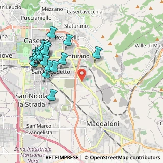 Mappa Via Claudio Coccia, 81100 Caserta CE, Italia (2.4025)