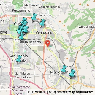 Mappa Via Claudio Coccia, 81100 Caserta CE, Italia (2.95389)