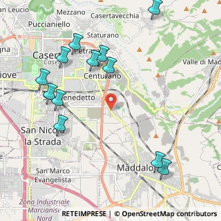 Mappa Via Claudio Coccia, 81100 Caserta CE, Italia (2.67167)