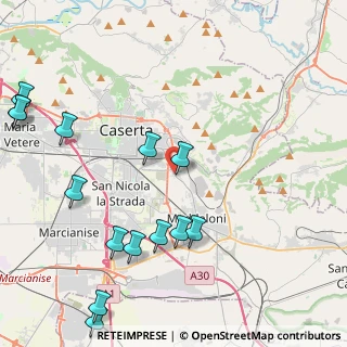 Mappa Via Claudio Coccia, 81100 Caserta CE, Italia (5.92429)